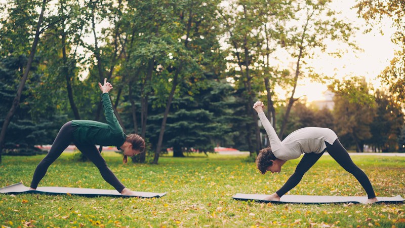 Yoga mat con poco uso